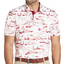 Puma MATTR Bushland Polo Shirt - Warm White/Silver Sky