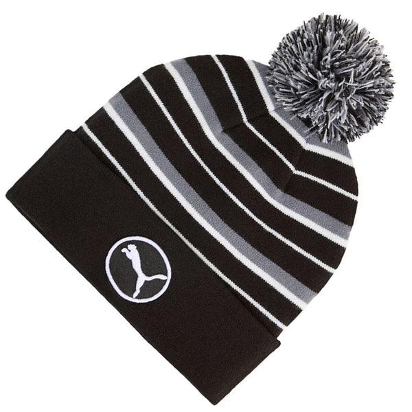 Puma Pom Beanie - Puma Black/White Glow