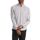 Puma Pure Grid 1/4 Zip Pullover - Platino Gray