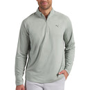 Puma Pure Grid 1/4 Zip Pullover - Soft Grass