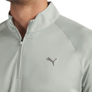 Puma Pure Grid 1/4 Zip Pullover - Soft Grass