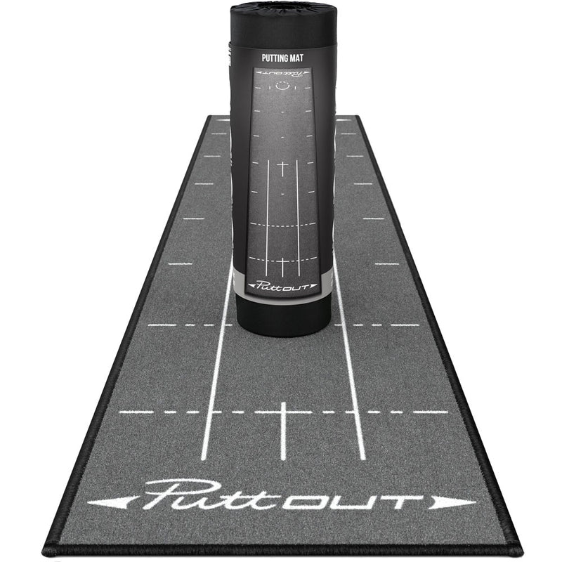 PuttOUT Medium Putting Mat - Grey