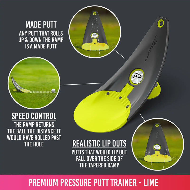 PuttOUT Premium Pressure Trainer - Lime