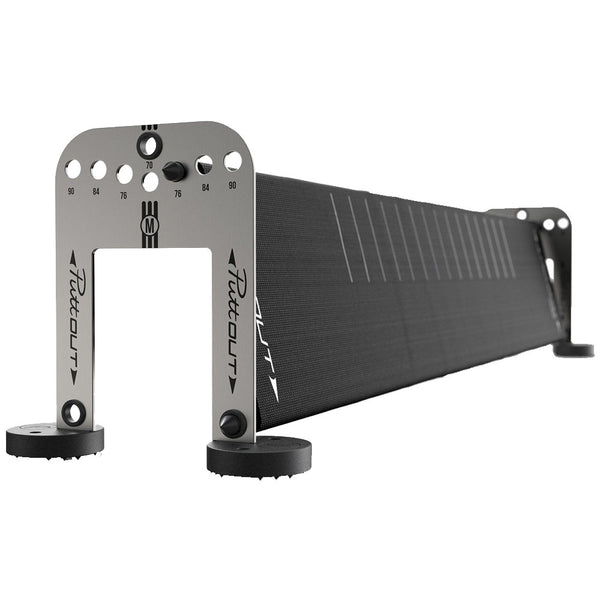 PuttOUT Putting Plane - Silver/Black