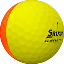 Q-STAR Tour Divide Golf Balls - Yellow/Orange - 12 Pack
