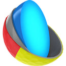 Q-STAR Tour Divide Golf Balls - Yellow/Red - 12 Pack