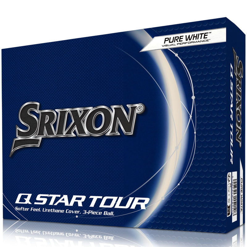 Q-STAR Tour Golf Balls - Pure White - 4 for 3 Dozen