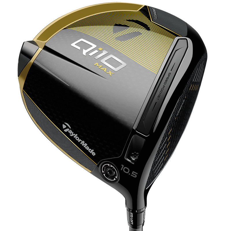 TaylorMade Qi10 Ltd Edition Designer Series Max Driver - Black/Gold