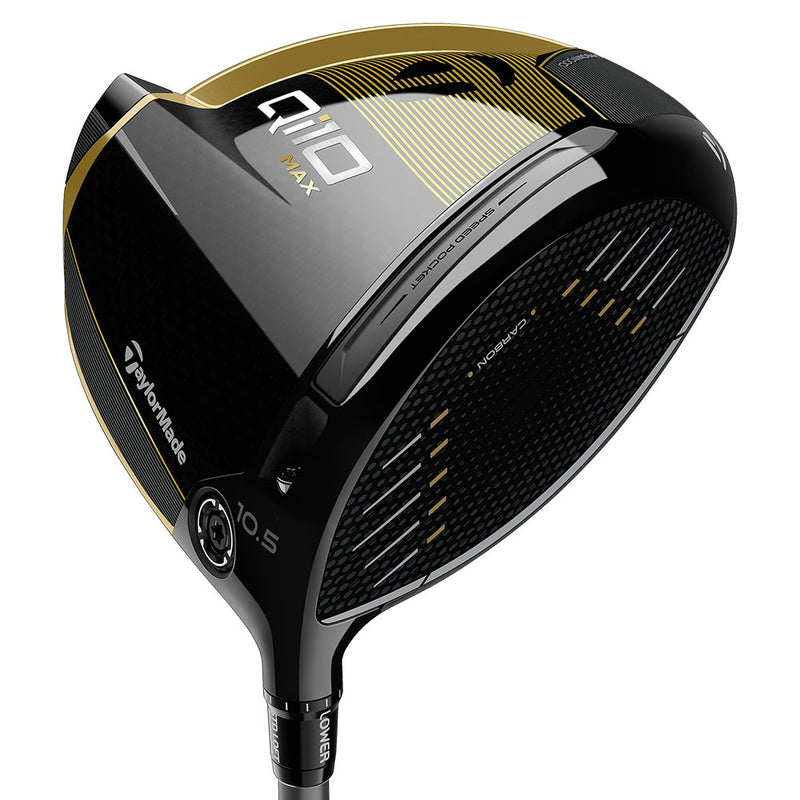 TaylorMade Qi10 Ltd Edition Designer Series Max Driver - Black/Gold