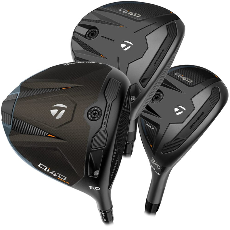 TaylorMade Qi4D Max Clubset - Driver, Fairway, Hybrid
