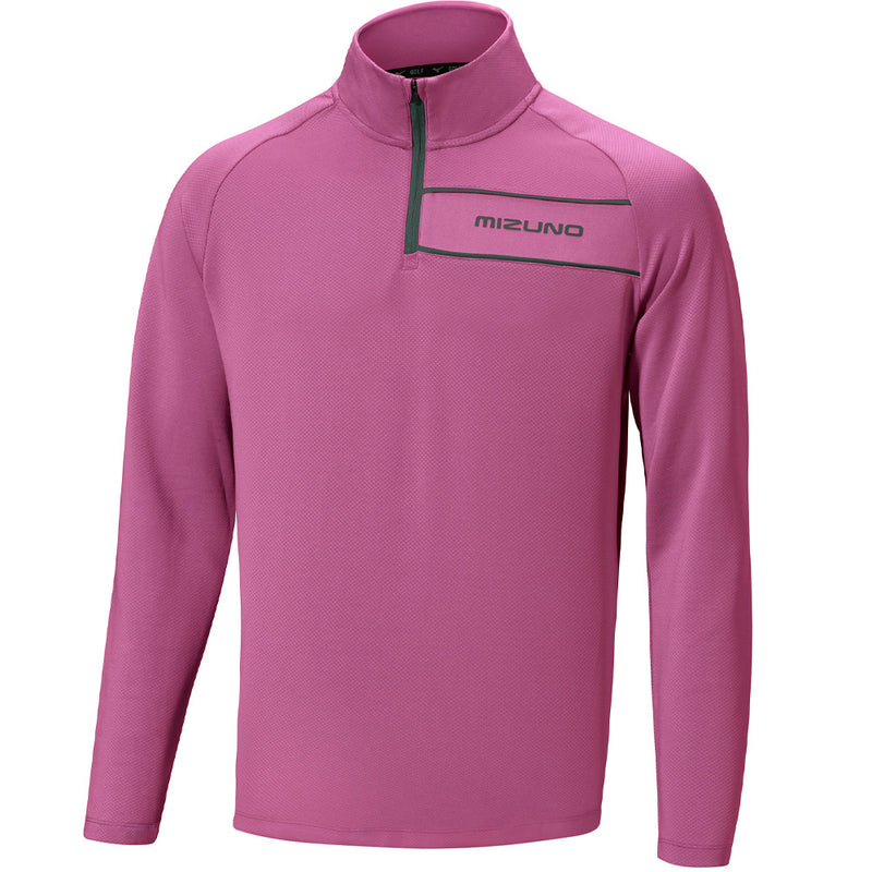 Mizuno Box 1/4 Zip Sweater - Royal Orchid