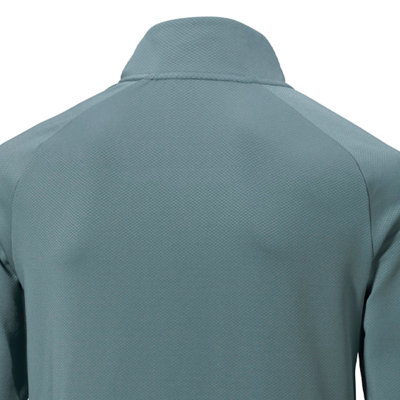 Mizuno Box 1/4 Zip Sweater - Stormy Weather