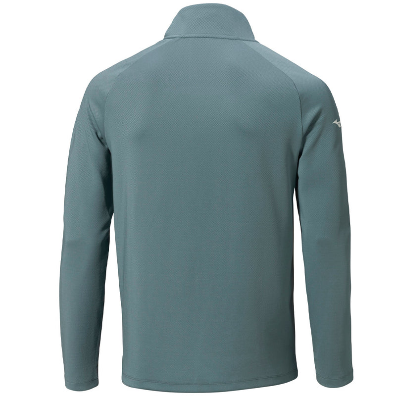 Mizuno Box 1/4 Zip Sweater - Stormy Weather