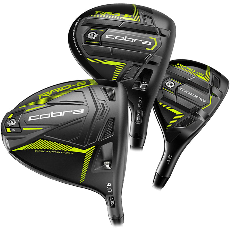 Cobra Rad-S Clubset - Driver, Fairway, Hybrid