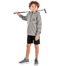 Galvin Green Rafael Junior Water Repellent Jacket - Sharkskin