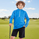 Galvin Green Junior Raz  1/4 Zip Pullover - Blue