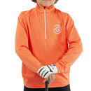 Galvin Green Junior Raz 1/4 Zip Pullover - Orange