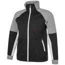 Galvin Green Junior Remi Windproof Jacket - Black/Sharkskin/White