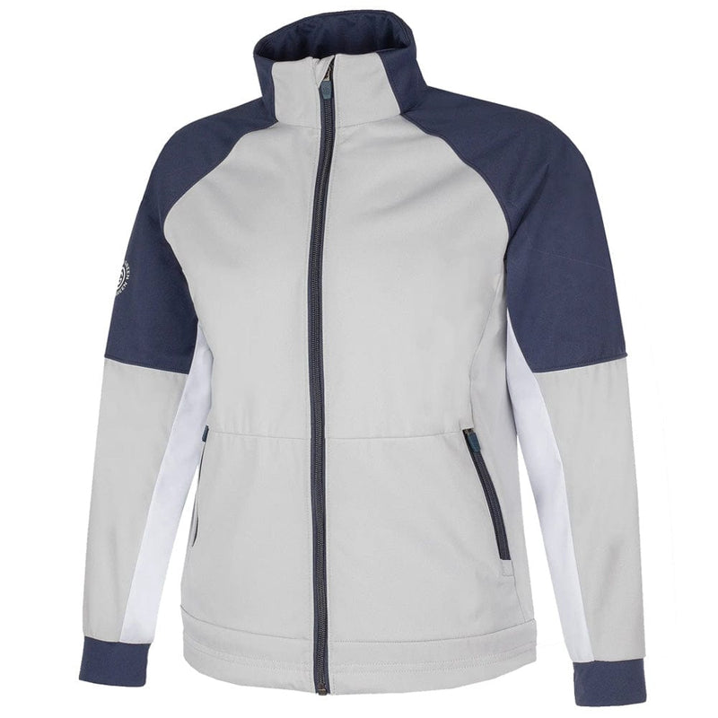 Galvin Green Junior Remi Windproof Jacket - Cool Grey/Navy/White