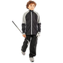 Galvin Green Junior Remi Windproof Jacket - Black/Sharkskin/White