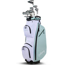 Callaway Reva '26 11-Piece Cart Bag Ladies Package Set - Peach/Surf