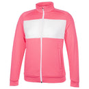 Galvin Green Rex Junior Full Zip Top - Camelia Rose/White