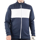 Galvin Green Junior Rex Full Zip Top - Navy/White