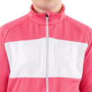Galvin Green Rex Junior Full Zip Top - Camelia Rose/White
