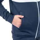 Galvin Green Junior Rex Full Zip Top - Navy/White