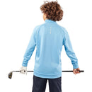 Galvin Green Rex Junior Full Zip Top - Alaskan Blue/White