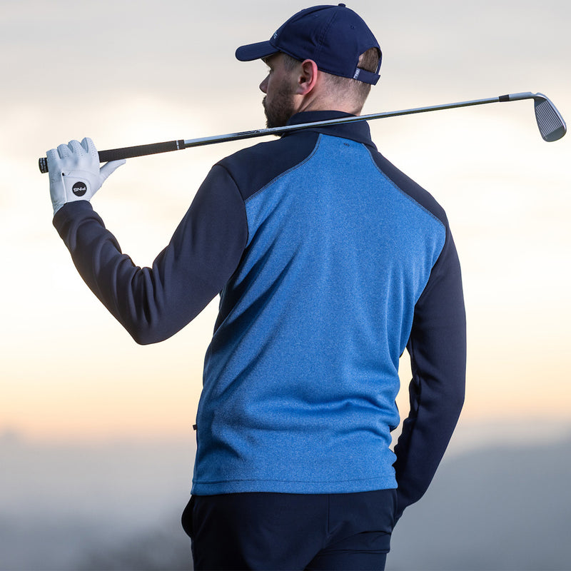 Ping Ramsey 1/2 Zip Pullover - Tidal Blue/Navy