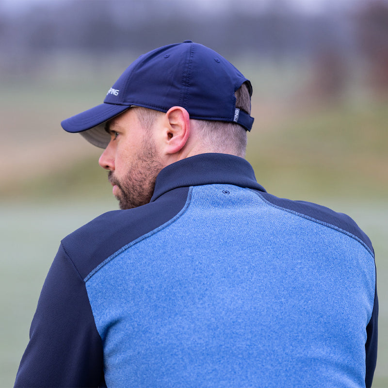 Ping Ramsey 1/2 Zip Pullover - Tidal Blue/Navy