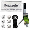 Rapsodo MLM2 Pro Launch Monitor, 3x Titleist Pro V1 Golf Balls, 3x Callaway Chrome Tour Golf Balls, Driver Headcover & Towel