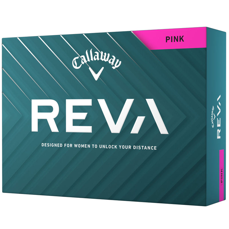 Callaway Reva Ladies Golf Balls - Pink - 12 Pack