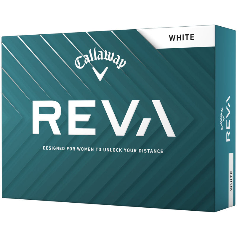 Callaway Reva Ladies Golf Balls - White - 12 Pack