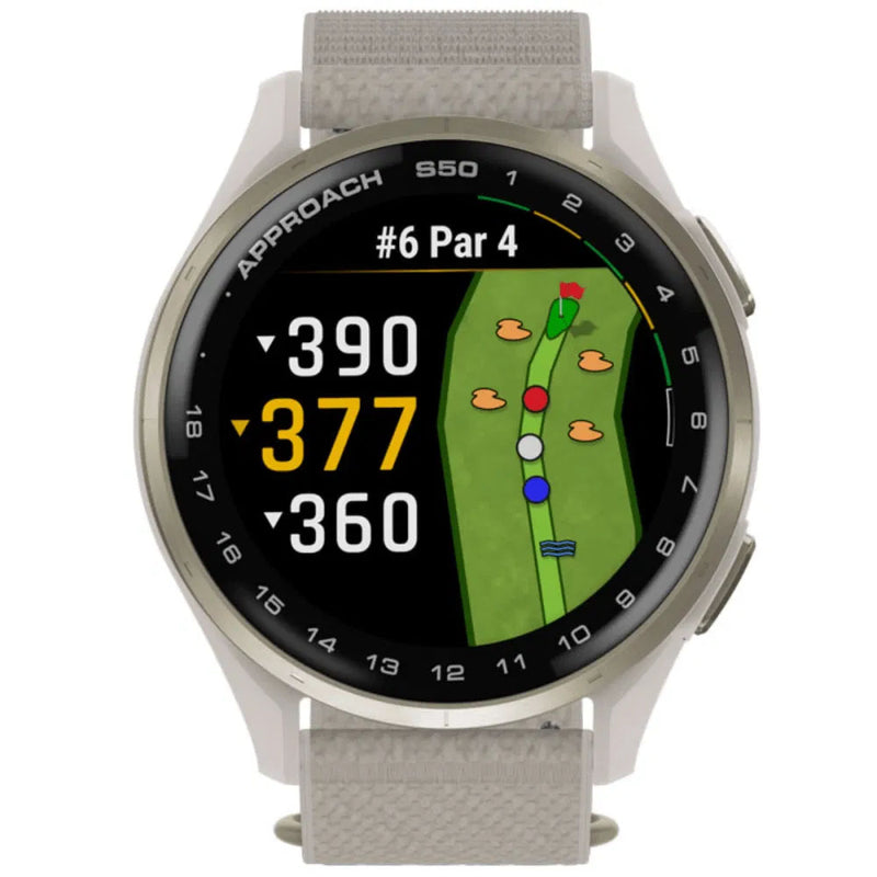 Garmin Approach S50 Golf GPS Watch - Neutral