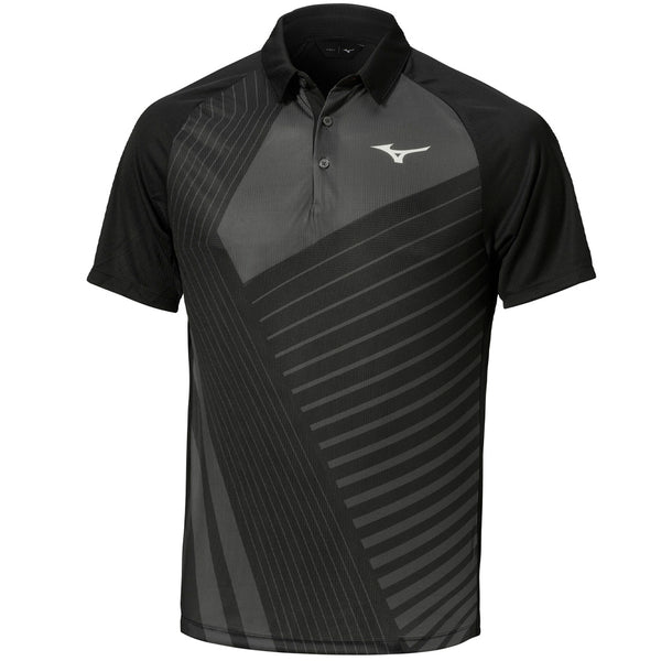 Mizuno Dash Polo Shirt - Black