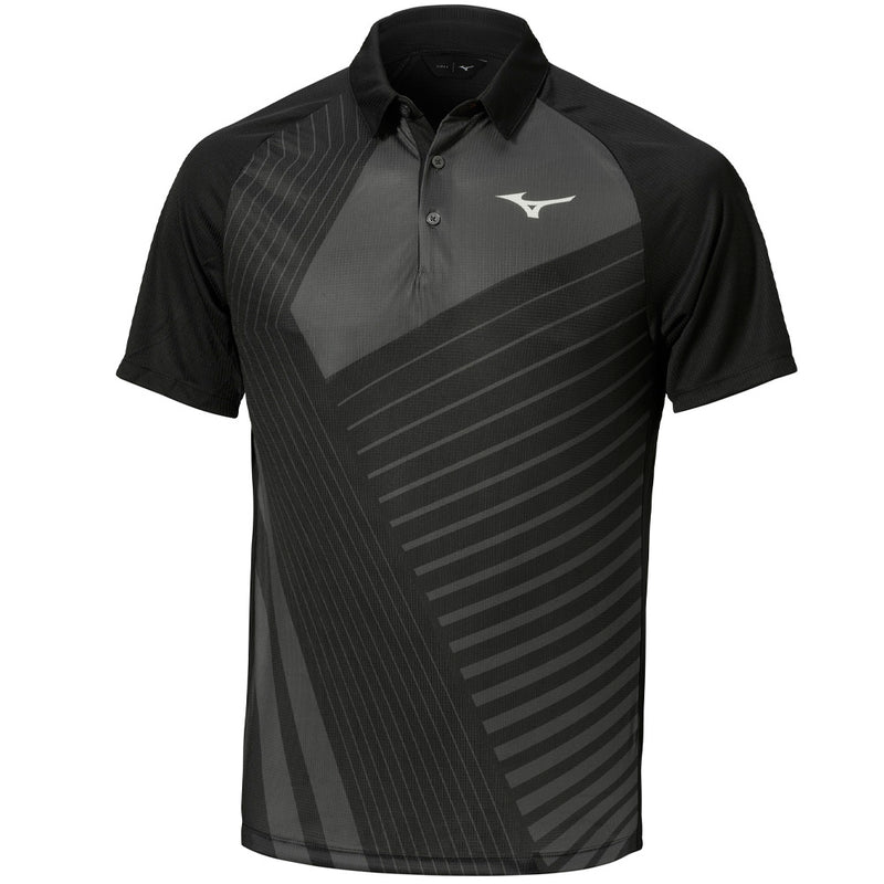 Mizuno Dash Polo Shirt - Black