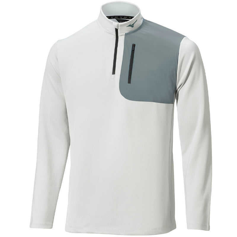 Mizuno Essential 1/4 Zip Sweater - Grey