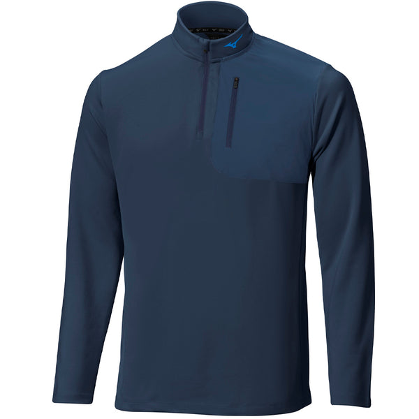 Mizuno Essential 1/4 Zip Sweater - Navy