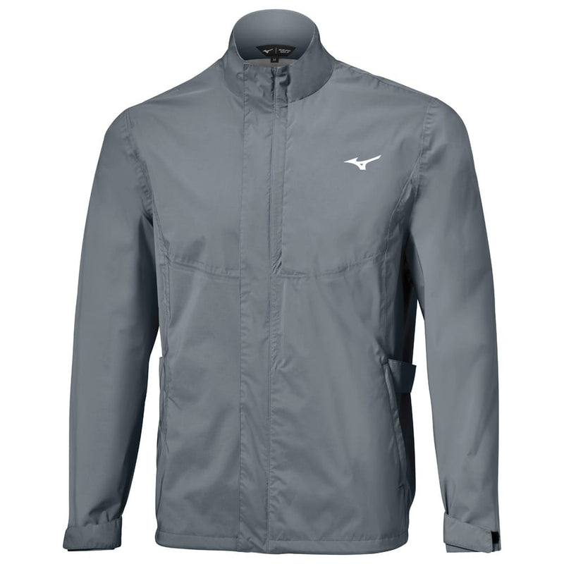Mizuno Arc Waterproof Rain Jacket - Dark Slate