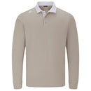 Stuburt Typhoon Long Sleeve Polo Shirt - Chalk