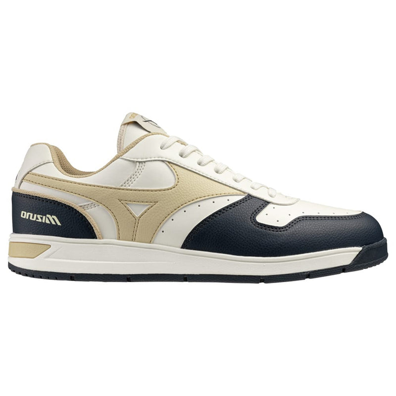 Mizuno City Wind GS Spikeless Shoes - India Ink/Pale Khaki/Snow White