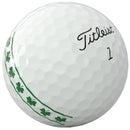 Titleist Pro V1 Ltd Edition Golf Balls - White/Shamrock - 12 Pack