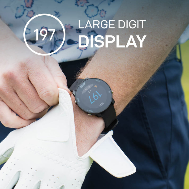 Shot Scope G6 Golf GPS Watch - Black