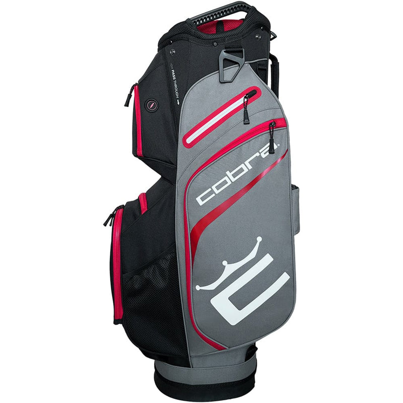 Cobra Signature Cart Bag - Red/Quiet Shade