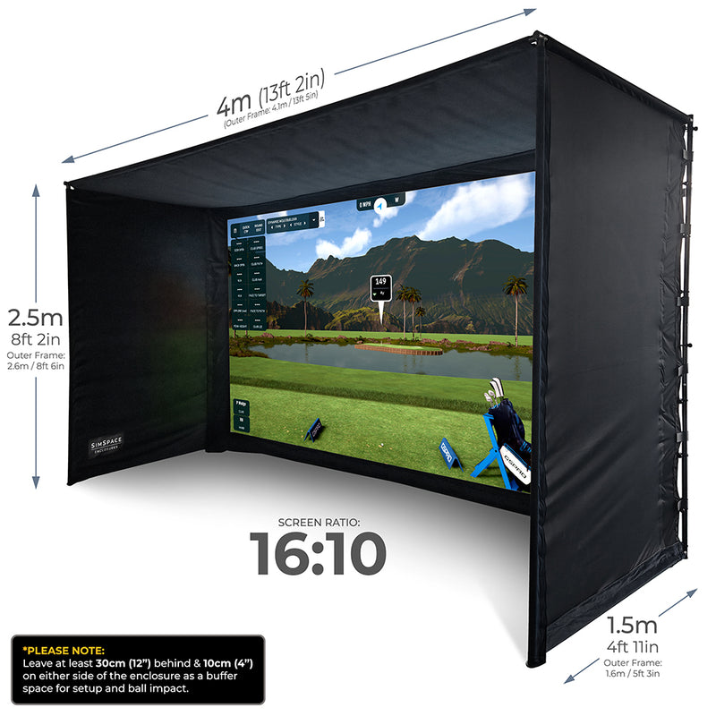 Sim Space Golf Practice Enclosure