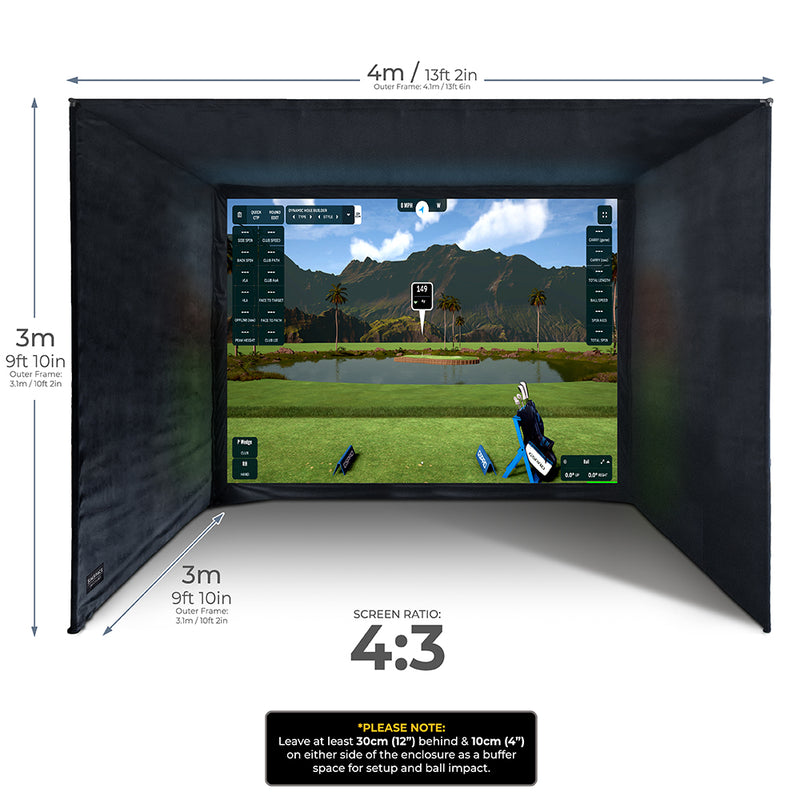 Sim Space Golf Practice Enclosure