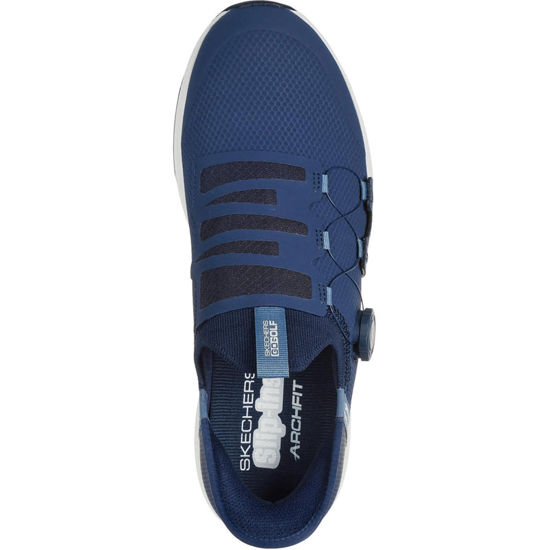 Skechers Elite 5 Slip-Ins Spikeless Waterproof Shoes - Navy