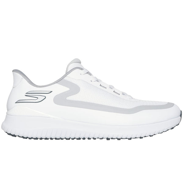 Skechers Go Golf Flight Spikeless Shoes - White/Grey